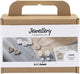 Creativ company mini hobbyset sieraden oorbellen armband en halsketting bloemontwerp