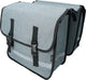 Dresco dubbele fietstas 36l - grijs