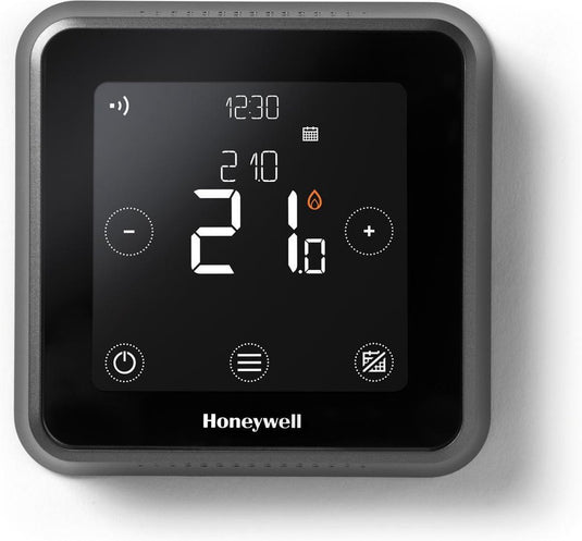 Honeywell lyric t6 slimme thermostaat zwart - bedraad