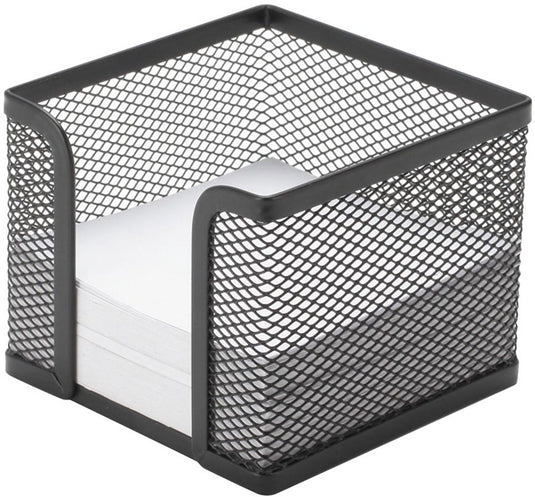 Q-connect memokubus | metaal | zwart