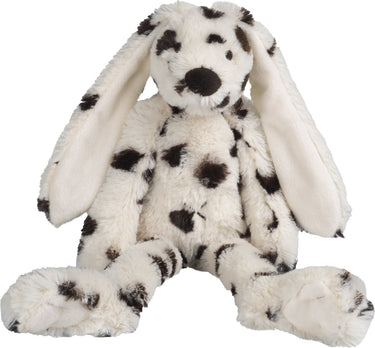 Happy horse konijn richie knuffel 58cm - special (wit zwart) - baby knuffel