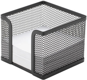 Q-connect memokubus | metaal | zwart