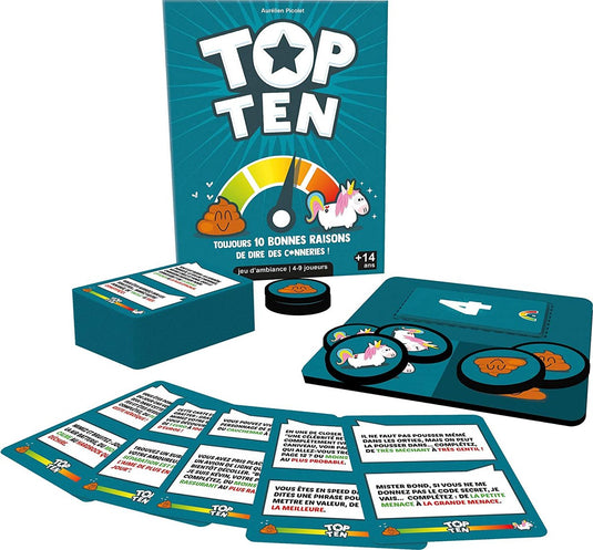 Cocktail games asmodée - top ten