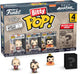 Funko iroh, admiral zhao, fire lord ozai and mystery chase - bitty pop! - avatar the last airbender figuur - 2cm