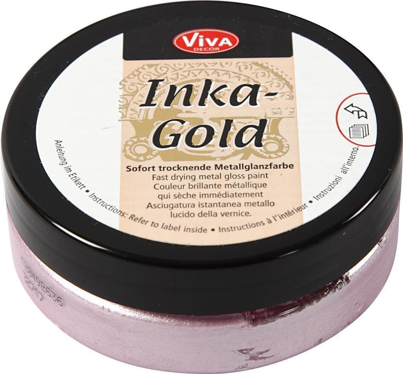 Afbeelding laden in galerijviewer, Viva pasta wax - glanswax - inka gold - rose quartz - decor - 50ml
