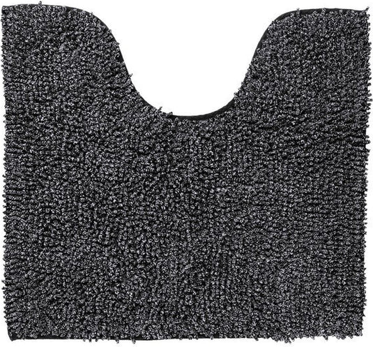 Sealskin misto toiletmat 55x60 cm - katoen - zwart