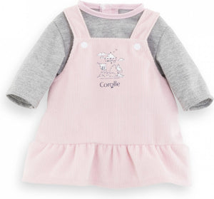 Corolle mon grand poupon - poppenjurk met shirt, 36cm