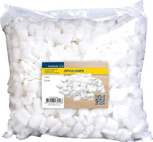 Raadhuis opvulchips - bio-wit - 5 liter - rd-351150