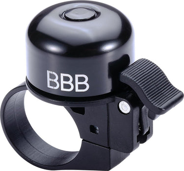 Bbb cycling bbb-11 loud clear fietsbel - aluminium - 22.2 25.4 31.8mm stuur diameters - zwart