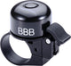 Bbb cycling bbb-11 loud clear fietsbel - aluminium - 22.2 25.4 31.8mm stuur diameters - zwart