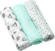 Babyono baby ono bamboo sloth 3 stuks hydrofiel luiers 397 04