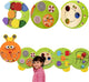 Vigatoys viga toys - houten - wandspeelbord - rups - lengte 185cm