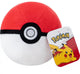 Pokémon pokeball pluche speelgoed - zachte knuffelbal.