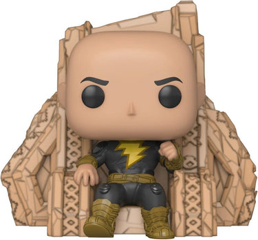 Dc comics funko black adam verzamelfiguur pop! deluxe black adam on throne 9 cm multicolours