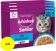 Whiskas kattenvoer - senior 7+ - vis selectie in gelei - 48x85g