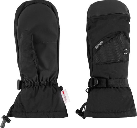 Sinner murray - handschoenen wanten - zwart - unisex - maat s- 8