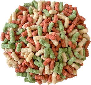 Ubbink - fish mix - visvoer - multicolour sticks 40l - 4mm - compleet voer - drijvend