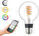 Eglo connect.z smart led lamp - e27 - ø 8 cm - helder - instelbaar rgb licht - 3000k - dimbaar - zigbee