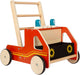 Small foot - houten loopwagen brandweer
