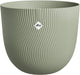 Elho sereh rond 60 - grote bloempot voor binnen buiten - 100% gerecycled plastic - ø 59 x h 50.6 cm - scandinavisch groen
