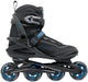 Roces icon x 80 skeelers - inline skates - zwart blauw - maat 45