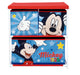 Disney mickey star toy storage stand with 3 compartments 53x30x60 cm
