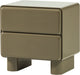 Woood lustra nachtkastje - hout - hoogglans groen - 43x57x57
