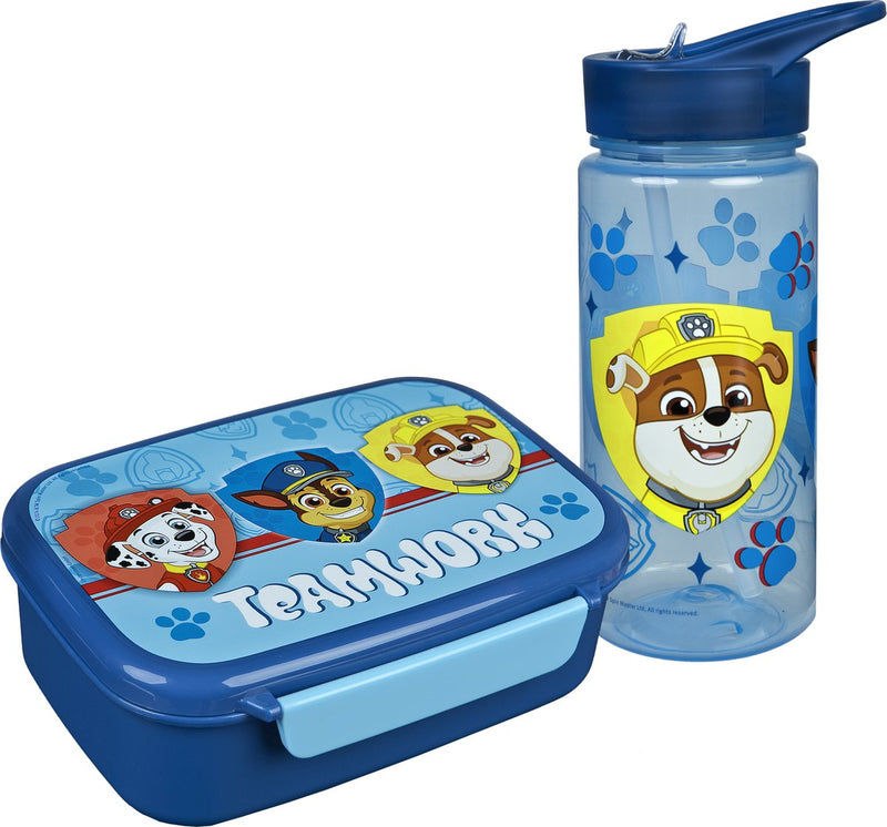 Chargez l'image dans la visionneuse de la galerie, Paw patrol undercover broodtrommel en drinkfles

