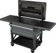 Keter unity patio cooler partytafel - 95,5x58,4x89,8cm - zwart