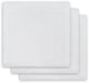 Jollein hydrofiel multidoek basic 70x70cm - white - 3 stuks