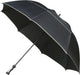 Falcone - xxl storm paraplu - ø 150 cm - groot - windproof - zwart