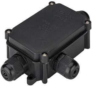 Enzo waterdichte kabelkoppeling ip66 drieweg met wartel 4017092