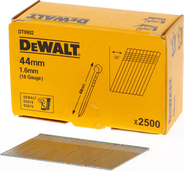 Dewalt spijkers zonder kop 44mm dt9902 - 2500 stuks