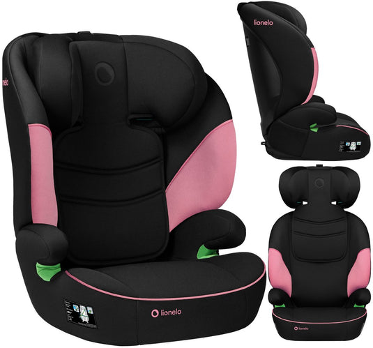 Lionelo lars i-size autostoeltje 100-150 cm – autostoel groep 2 3 – voorwaarts (fwf) – memory foam hoofdsteun – 10 verstelbare hoogtestanden – brede comfortzitting – wasbare bekleding – past in elke auto
