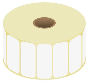 Ktc etiket 1 rol 51x25mm compatible zebra 880199-025d 2580 stuks op rol