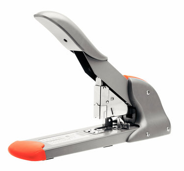 Rapid heavy duty nietmachine hd210 - niet tot 210 vel - inladen via voorzijde - grijs oranje