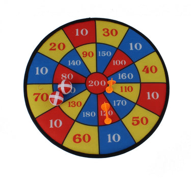 Eddy toys dartbord klittenband 36 cm 5-delig
