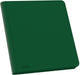 Ultimate guard zipfolio 480 24-pocket xenoskin - green
