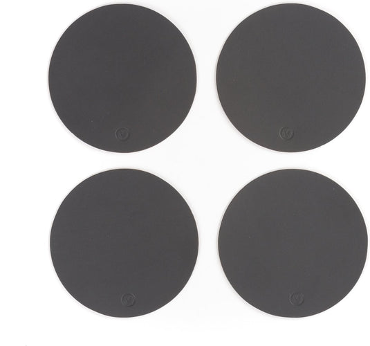 Vacavaliente - onderzetter - set 4 stuks - grijs - 10cm