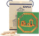 Kapla - blank - constructiespeelgoed - groen voorbeeldboek - 280 plankjes