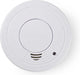 Nedis rookmelder - batterij gevoed - batterijlevensduur tot: 1 jaar - en 14604 - met pauzeknop - met testknop - 85 db - abs - wit