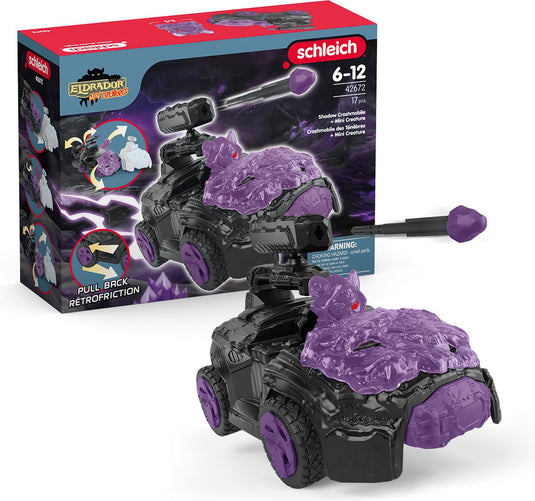 Schleich eldrador creatures schaduw crashmobiel met mini creature - 42672