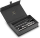 Parker balpen en vulpen im met etui ct m rvs