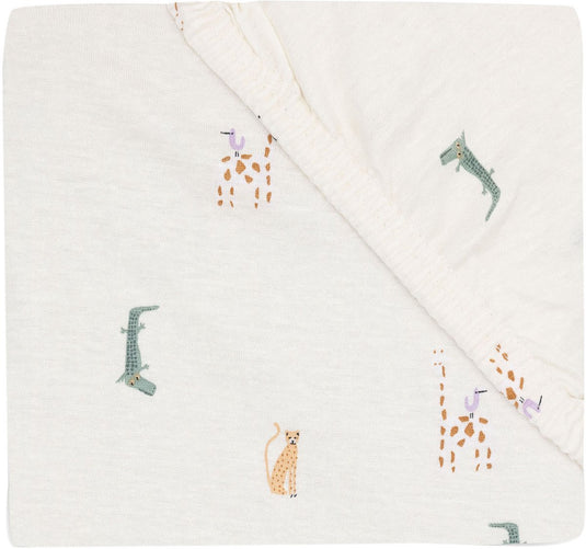 Jollein jungle jambo hoeslaken - 40 50 x 80 90 cm - jersey