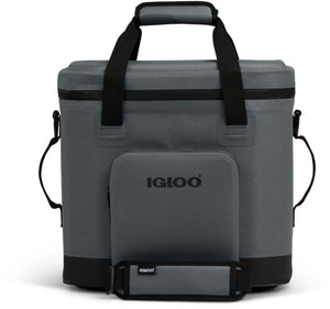 Igloo - trailmate 36 - koeltas – ruime en robuuste soft cooler voor outdoor gebruik - grijs