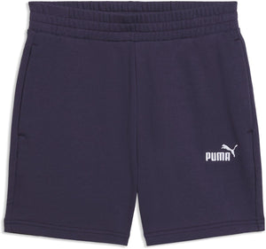 Puma ess small no. 1 logo 5'' high-waist shorts tr (s) dames broek - deep plum