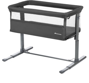 Bebeconfort zina co-sleeper - mineral graphite - 2-in-1 babybedje - hoogte verstelbaar