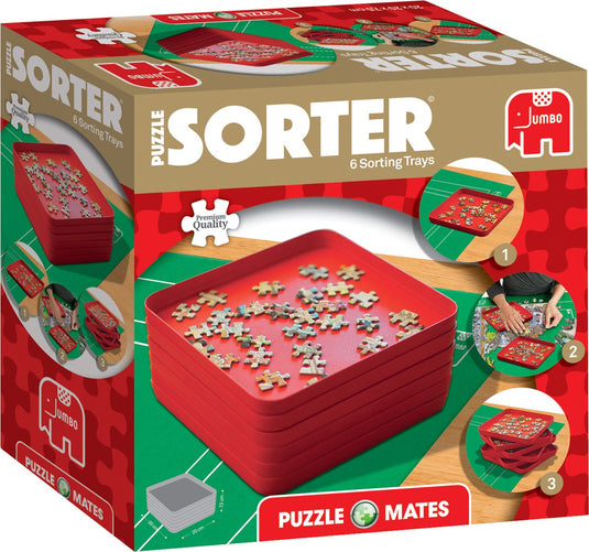 Jumbo puzzle mates - puzzel sorteer