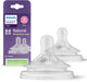 Philips avent natuurlijke zuigreflex – snelheid 4, 3+ maanden, 2 stuks - scy964 02 - flesspenen