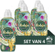 Robijn - wasverzachter - paradise secret - 4 flessen - 156 wasbeurten - voordeelverpakking